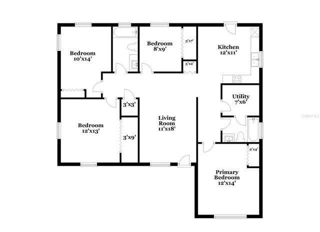 a picture of a wall with a white wall