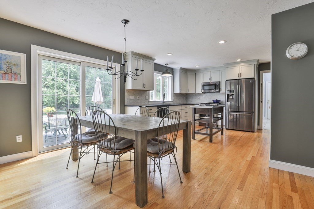 4 Breezy Point Road Acton, MA 01720 - Photo 7 of 40 a dining room with furniture and wooden floor