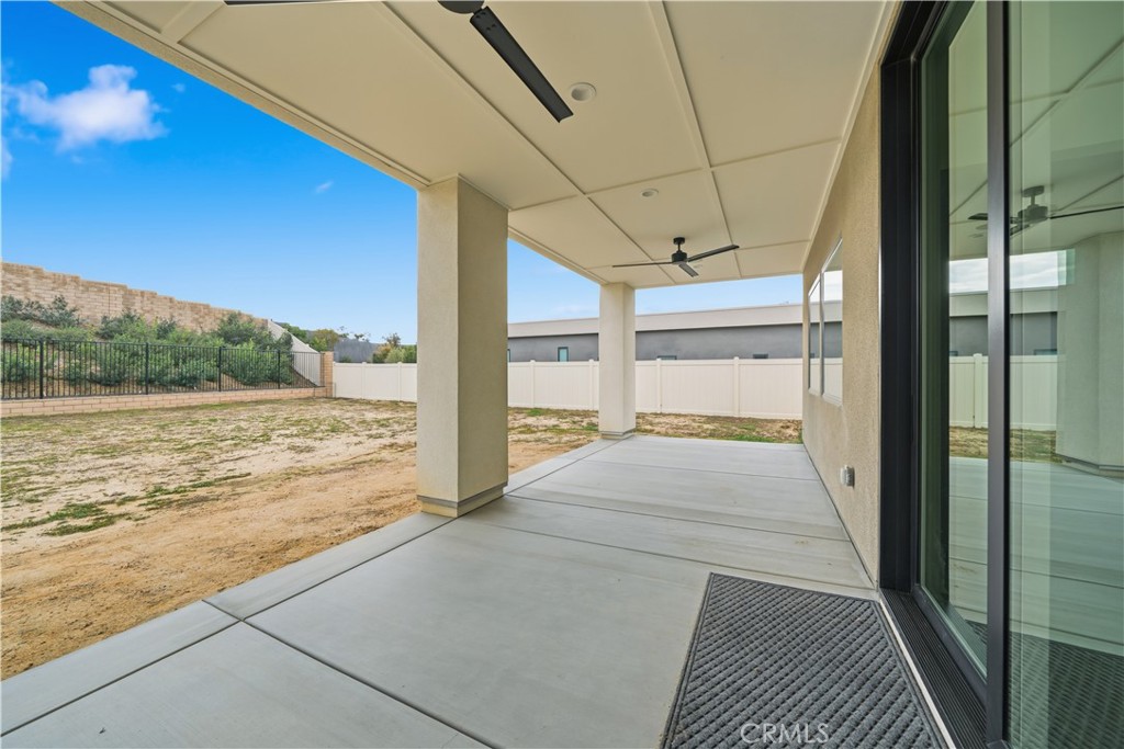 32225 Daybrook Terrace Temecula, CA 92591 - Photo 50 of 75 Covered back patio with two ceiling fans