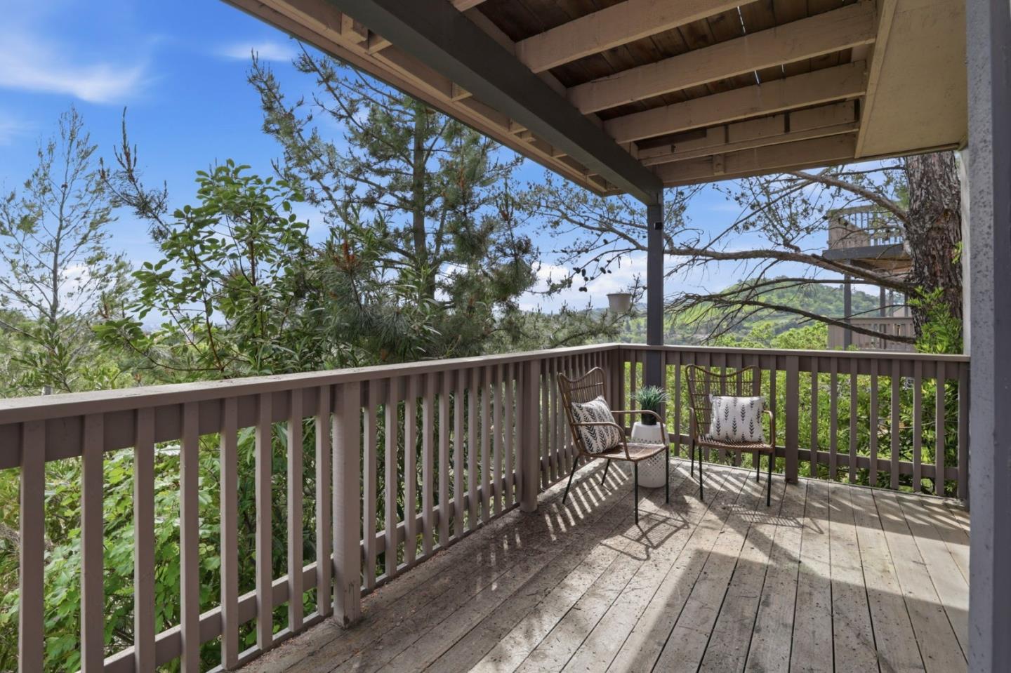 120 Haslemere Court Lafayette, CA 94549 - Photo 29 of 49 a balcony with wooden floor in outdoor space