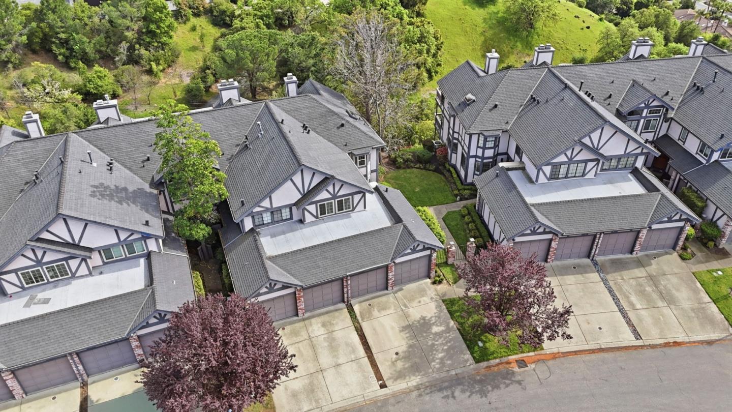 120 Haslemere Court Lafayette, CA 94549 - Photo 37 of 49 an aerial view of a house with garden space and street view