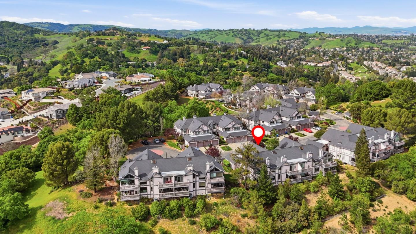 120 Haslemere Court Lafayette, CA 94549 - Photo 43 of 49 an aerial view of a city with lots of residential buildings