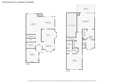 $1,088,000 | 120 Haslemere Court, Lafayette, CA 94549
