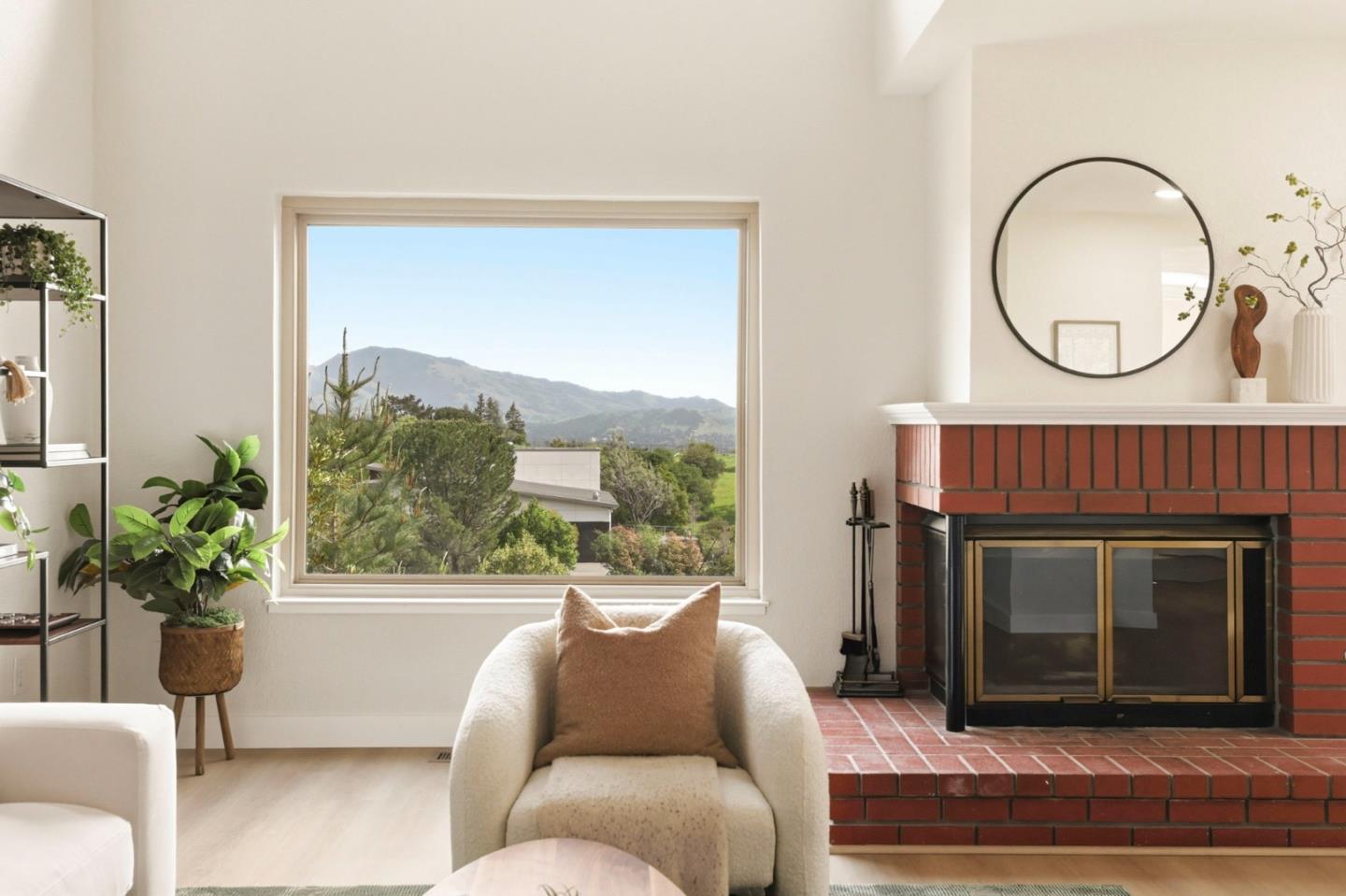 120 Haslemere Court Lafayette, CA 94549 - Photo 7 of 49 a living room with furniture a window and a fireplace