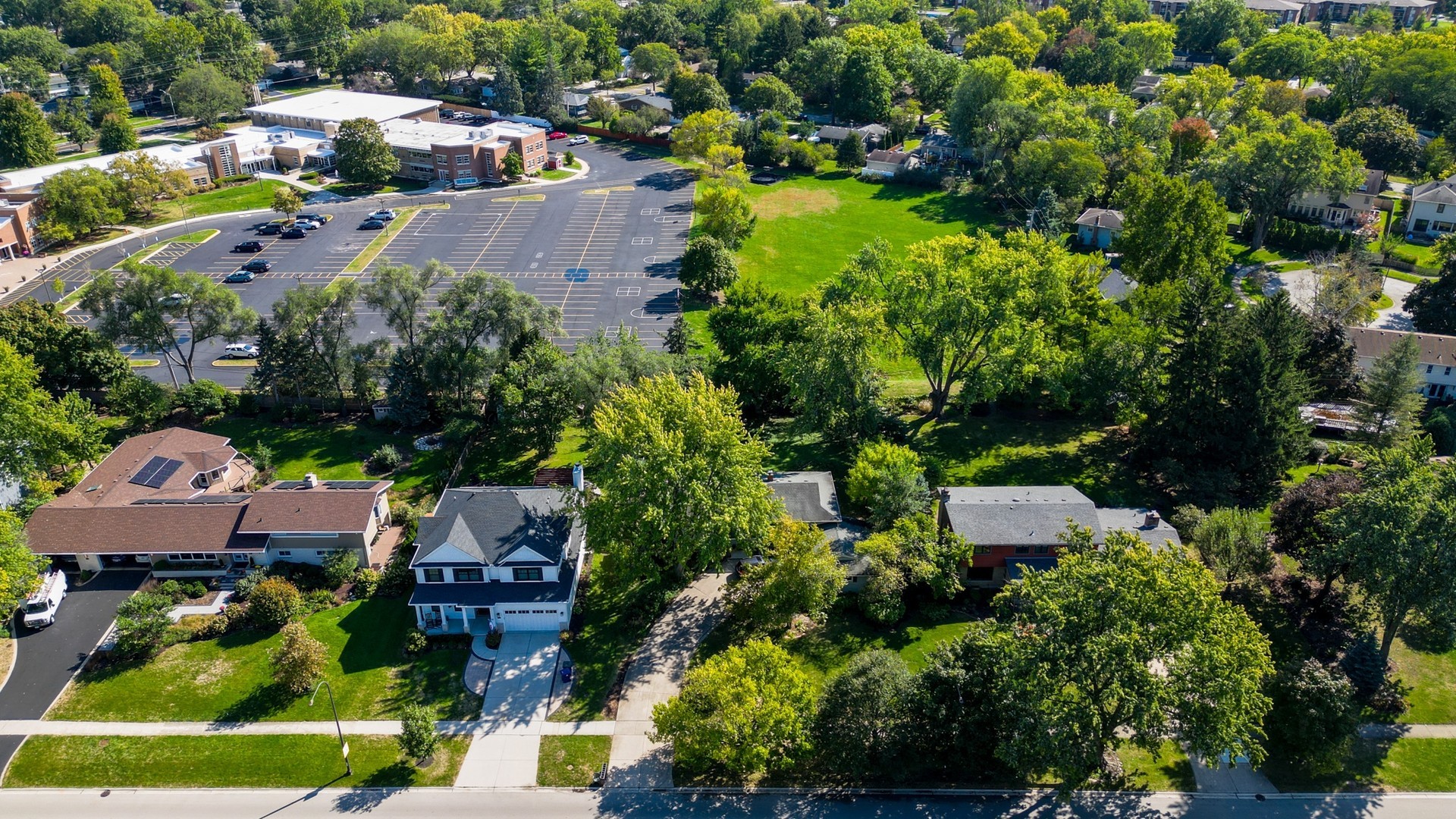 450 West Gartner Road Naperville, IL 60540 - Photo 30 of 31 an aerial view of a houses with yard