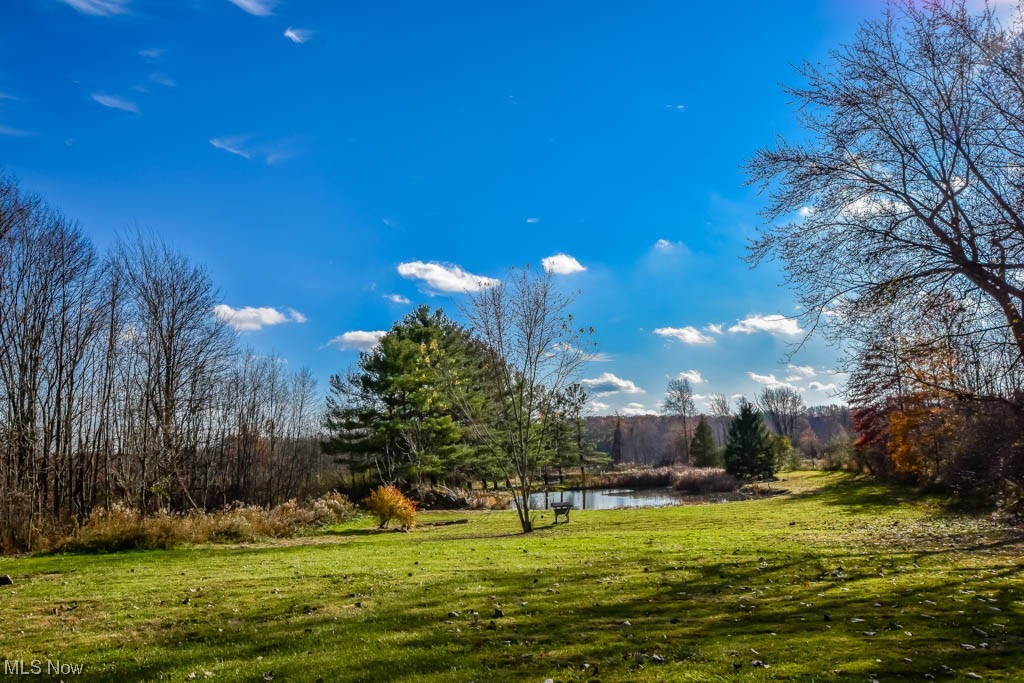 7004 Streeter Road Windham, OH 44288 - Photo 27 of 31 View of yard with a water view