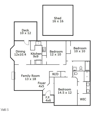 $299,900 | 1941 White Memorial Church Road, Willow Spring, NC 27592