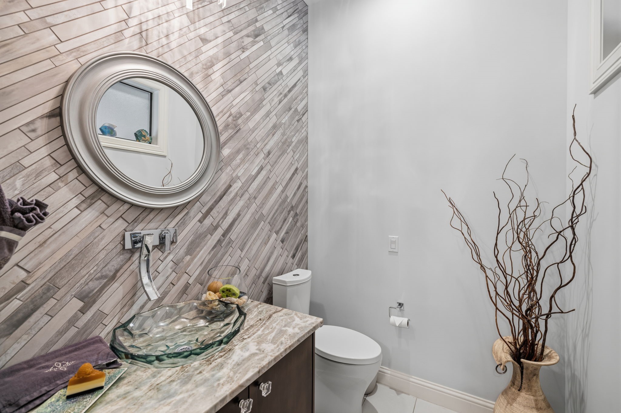 6918 Comanche Bend Montgomery, TX 77316 - Photo 17 of 50 The home offers four full bathrooms and one half bath to comfortably serve family and guests, with a perfectly planned layout designed for both privacy and everyday functionality.