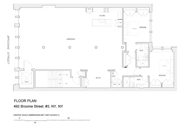 $18,500 | 492 Broome Street, Unit 3 | SoHo