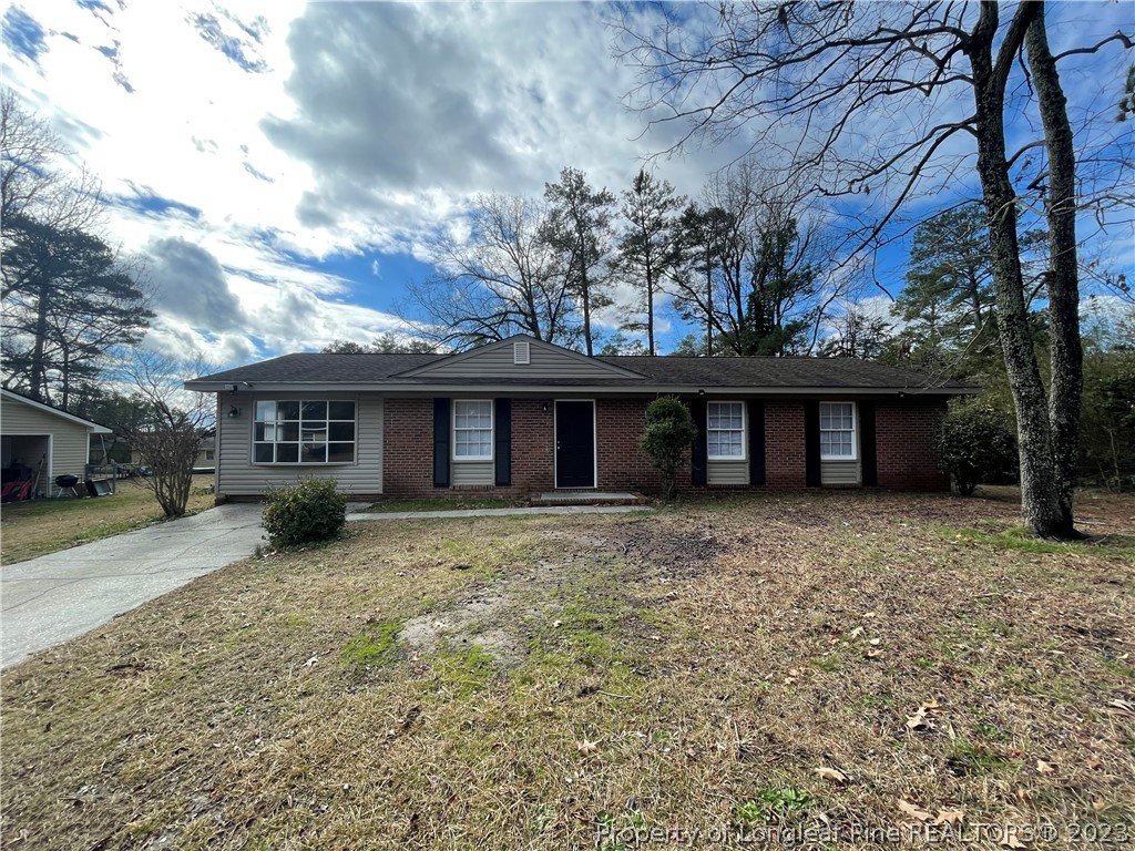 Restricted Address Fayetteville, NC 28311 - Photo 1 of 39 a view of a house with a yard