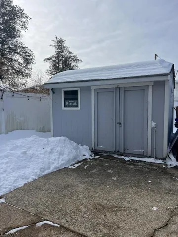 a backyard of a house