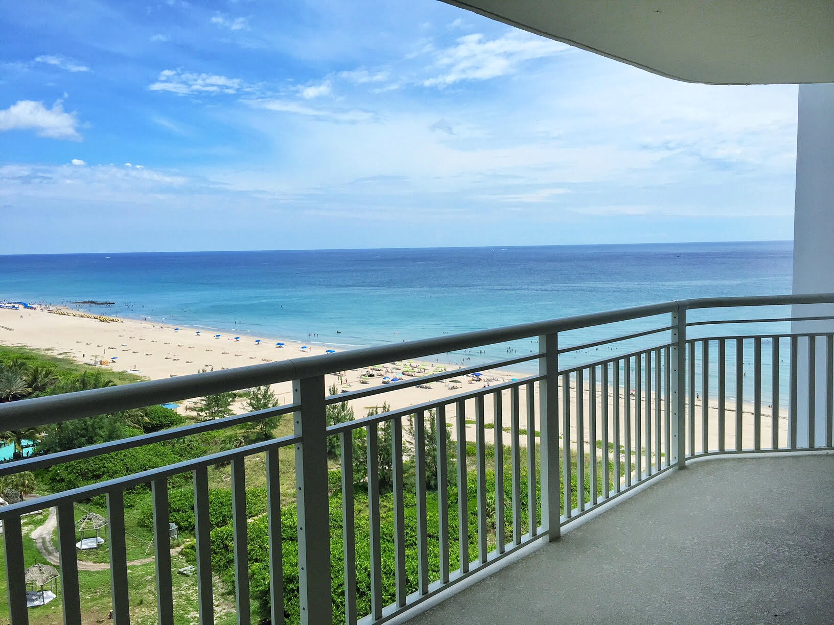 3000 North Ocean Drive, Unit 16B Riviera Beach, FL 33404 - Photo 2 of 50 Private Balcony Looking at Ocean