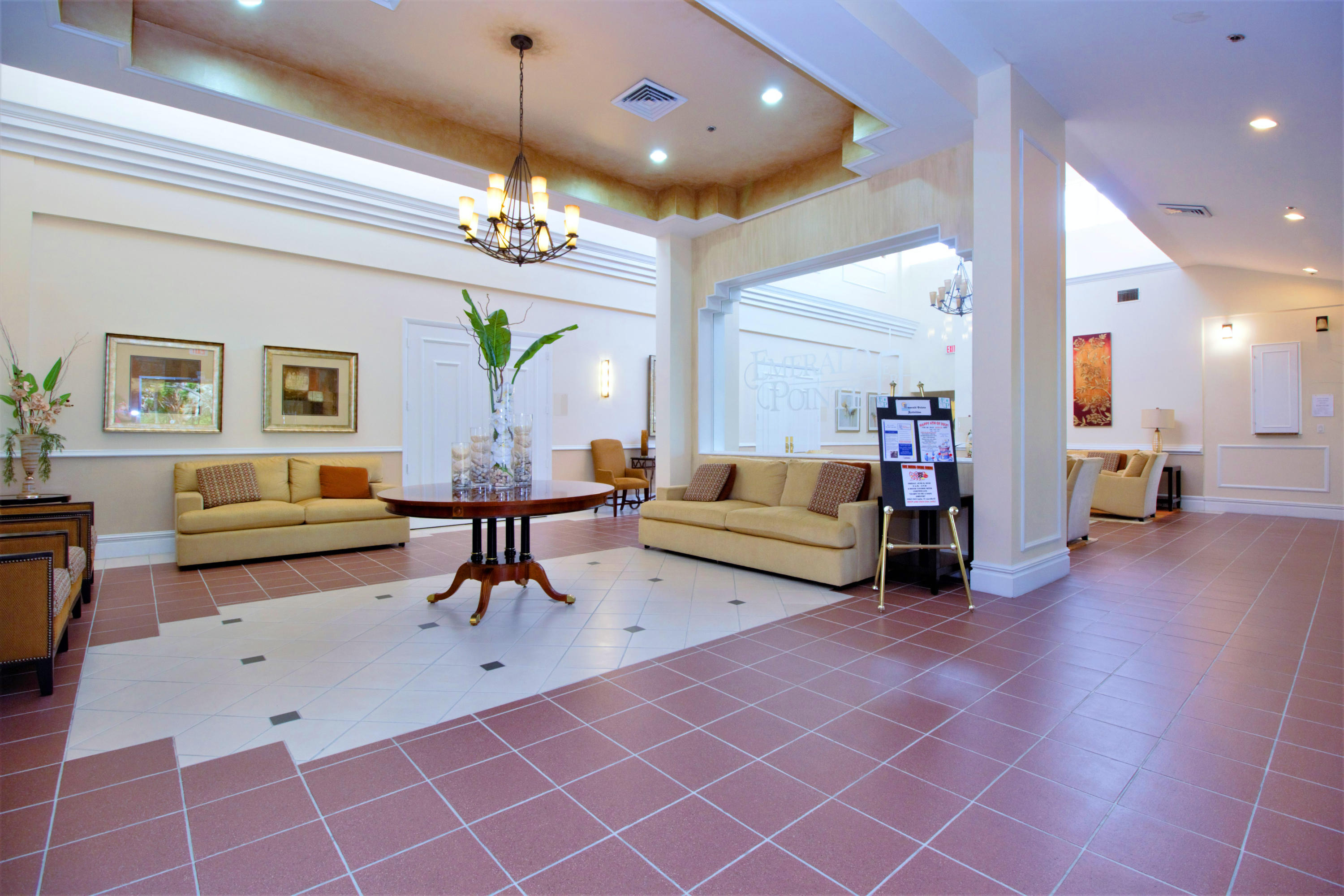 7933 Sandy Pointe Drive Delray Beach, FL 33446 - Photo 33 of 42 CLUBHOUSE LOBBY