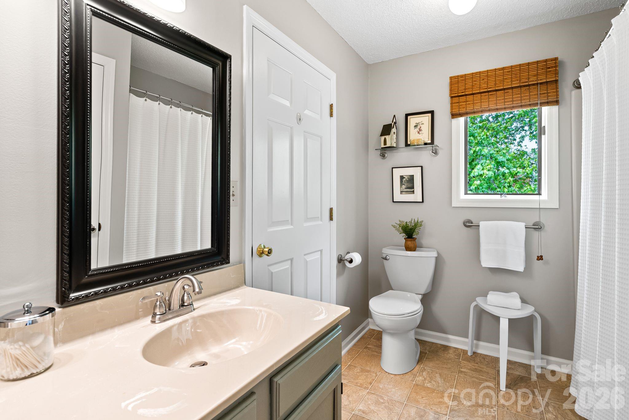 108 Kyfields Weaverville, NC 28787 - Photo 16 of 32 a bathroom with a sink toilet and a mirror