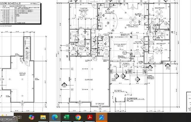 a view of a wooden floor