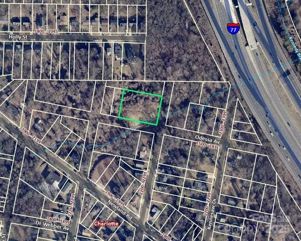 an aerial view of a building