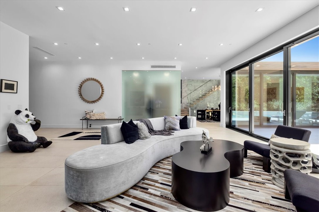 1210 Morningside Way Venice, CA 90291 - Photo 4 of 61 a living room with couches and kitchen view with living room