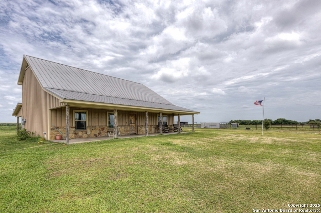 4190 Atkins Road Salado, TX 76571 - Photo 20 of 49 a front view of a house with a garden