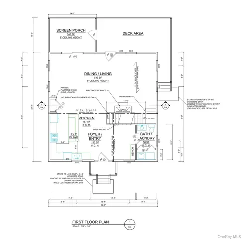 a picture of a very nice looking hallway