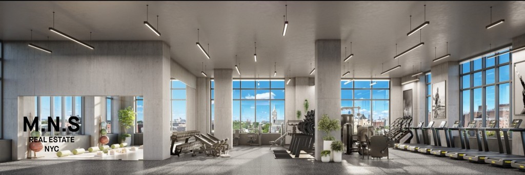 500 Degraw Street, Unit 2109 Brooklyn, NY 11217 - Photo 14 of 23 a view of a room with gym equipment