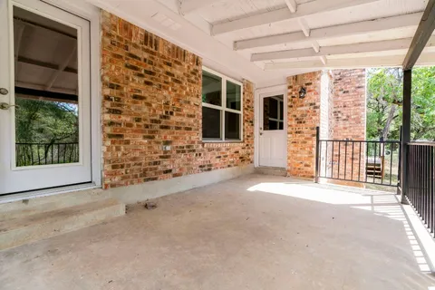 a view of a house with a porch