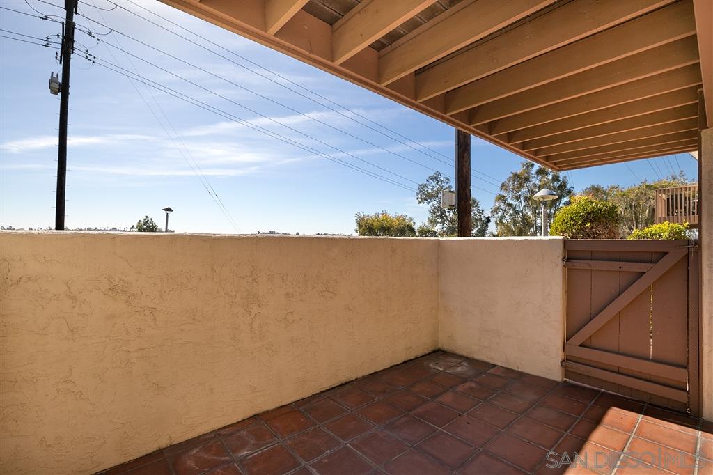 6369 Rancho Mission Road, Unit 2 San Diego, CA 92108 - Photo 17 of 24 3rd Patio off the master suite.