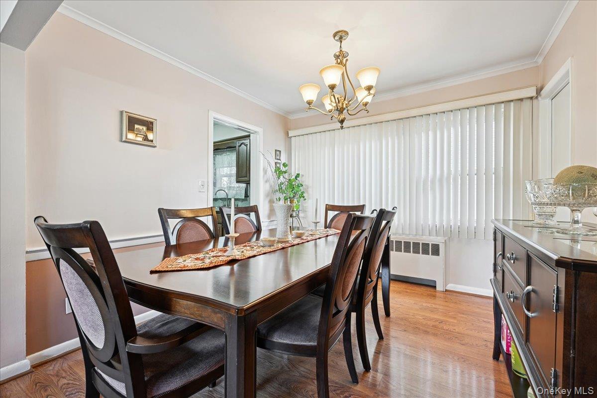 4 East Carpenter Street Valley Stream, NY 11580 - Photo 8 of 34 a view of a dining room with furniture window and wooden floor