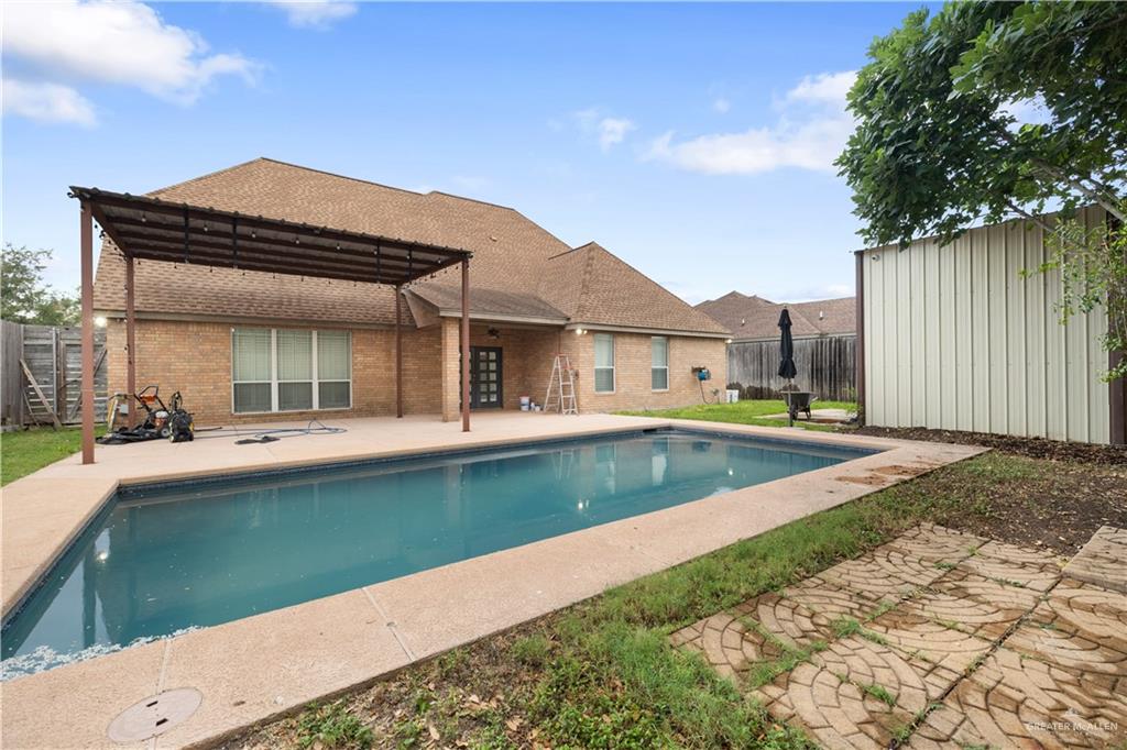 2012 North 46th Street McAllen, TX 78501 - Photo 37 of 41 a view of outdoor space yard swimming pool and porch