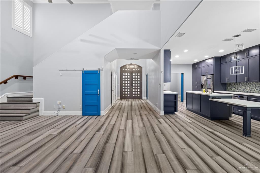 2012 North 46th Street McAllen, TX 78501 - Photo 6 of 41 a view of kitchen with sink microwave and stove