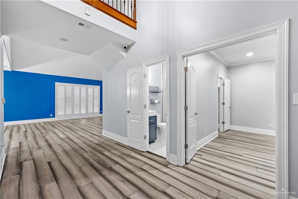 2012 North 46th Street McAllen, TX 78501 - Photo 10 of 41 a view of a room with wooden floor