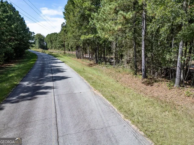 an aerial view of residential house with outdoor space
