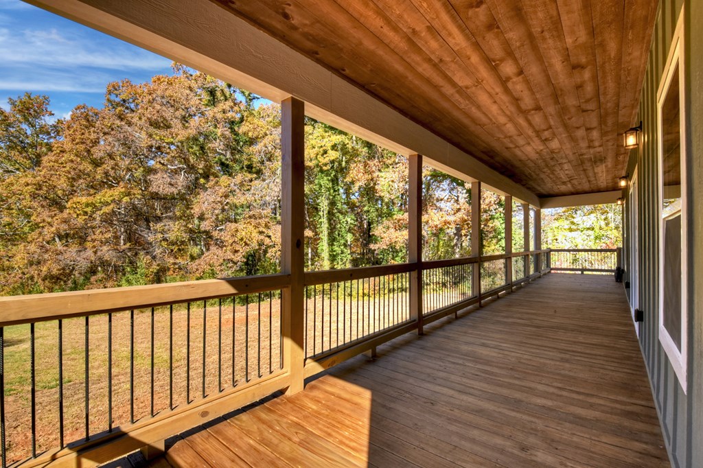 524 Old Highway Blue Ridge, GA 30513 - Photo 25 of 34 a view of balcony with wooden floor