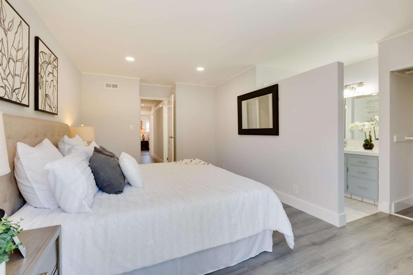 4258 Blue Ridge Street Fremont, CA 94536 - Photo 25 of 34 a bedroom with a bed and painting on the wall