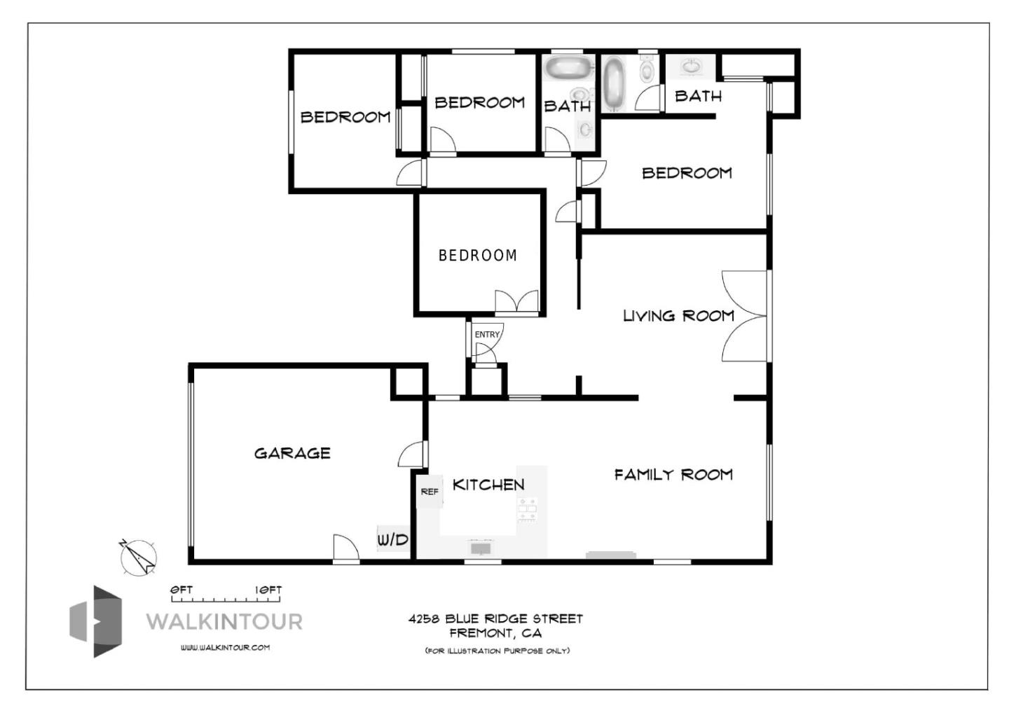 4258 Blue Ridge Street Fremont, CA 94536 - Photo 34 of 34 a picture with a white and white wall