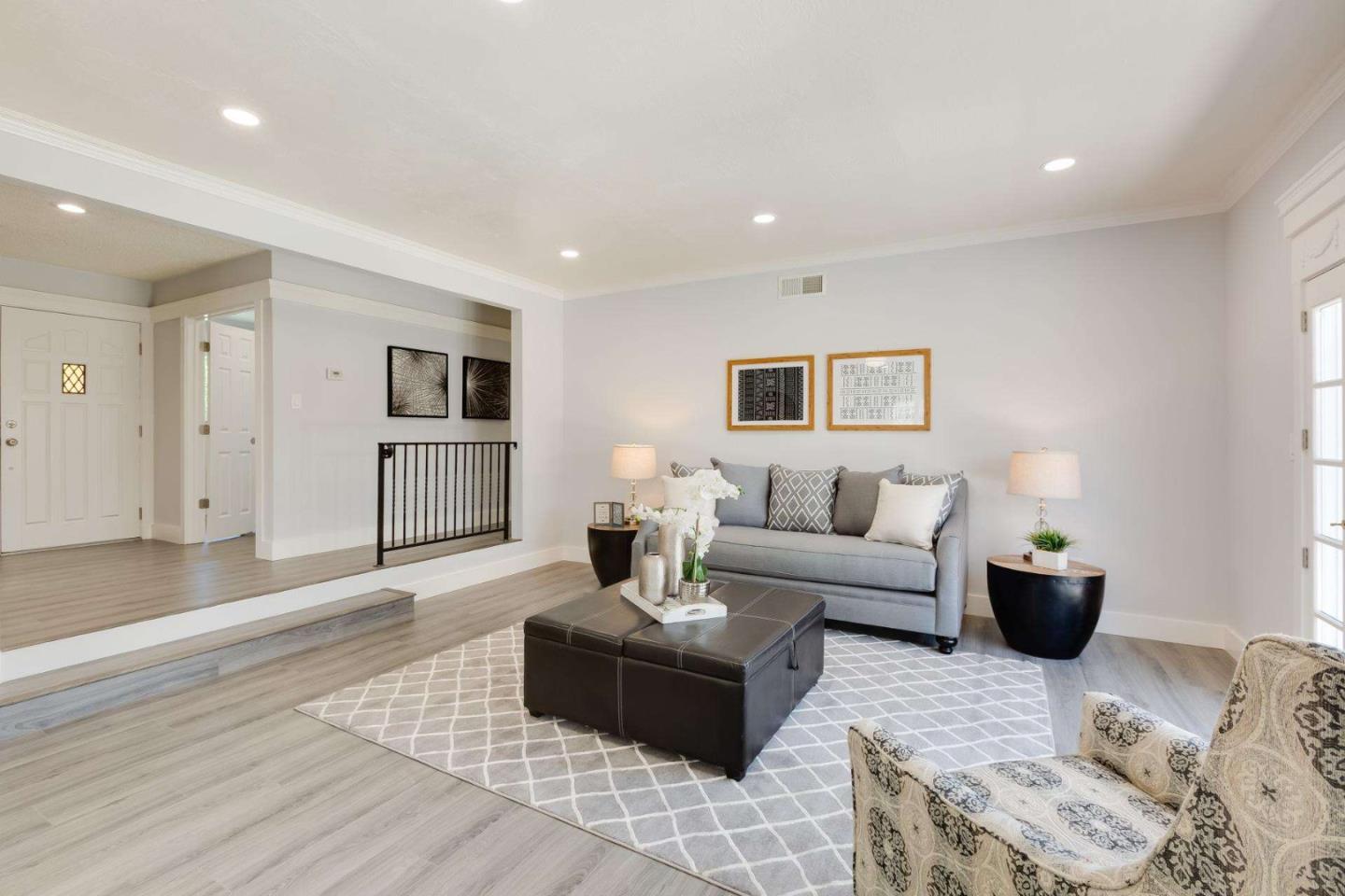 4258 Blue Ridge Street Fremont, CA 94536 - Photo 7 of 34 a living room with furniture and wooden floor