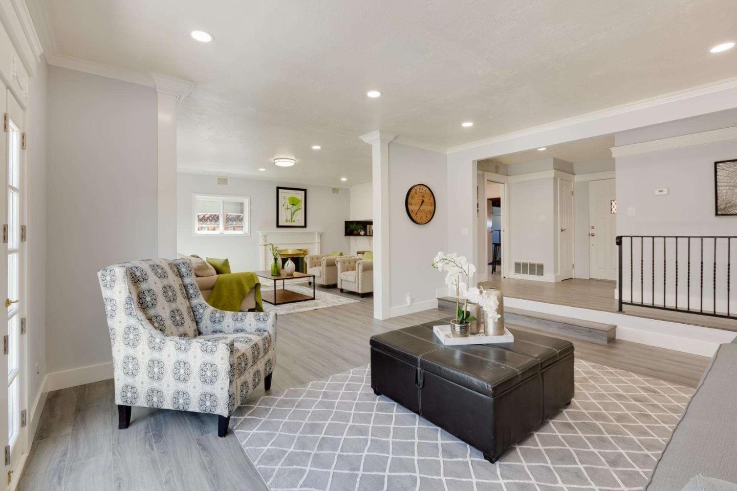 4258 Blue Ridge Street Fremont, CA 94536 - Photo 8 of 34 a living room with furniture and wooden floor
