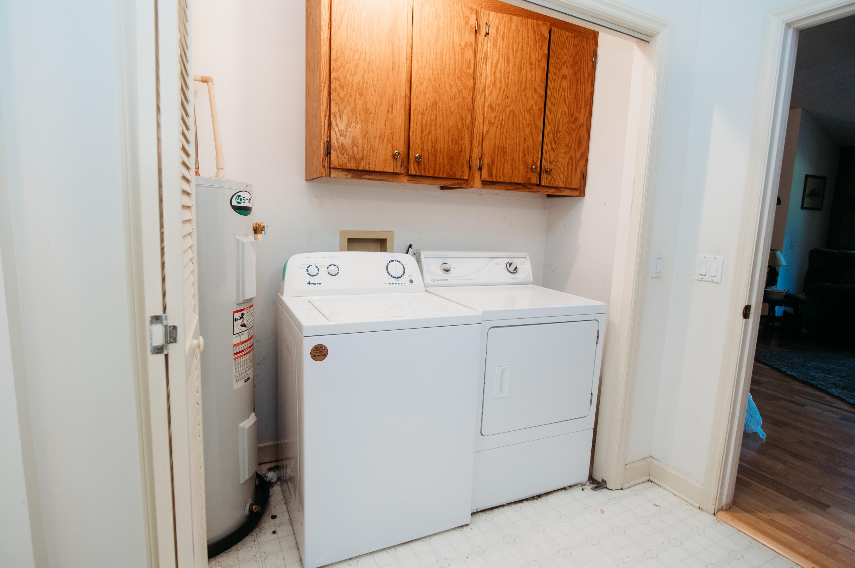 3197 Lee Elgin Road Woolwine, VA 24185 - Photo 36 of 46 a utility room with dryer and washer