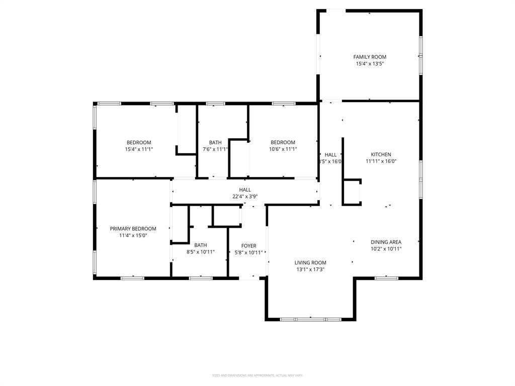 816 Green Cove Lane Dallas, TX 75232 - Photo 24 of 24 a picture of a floor plan