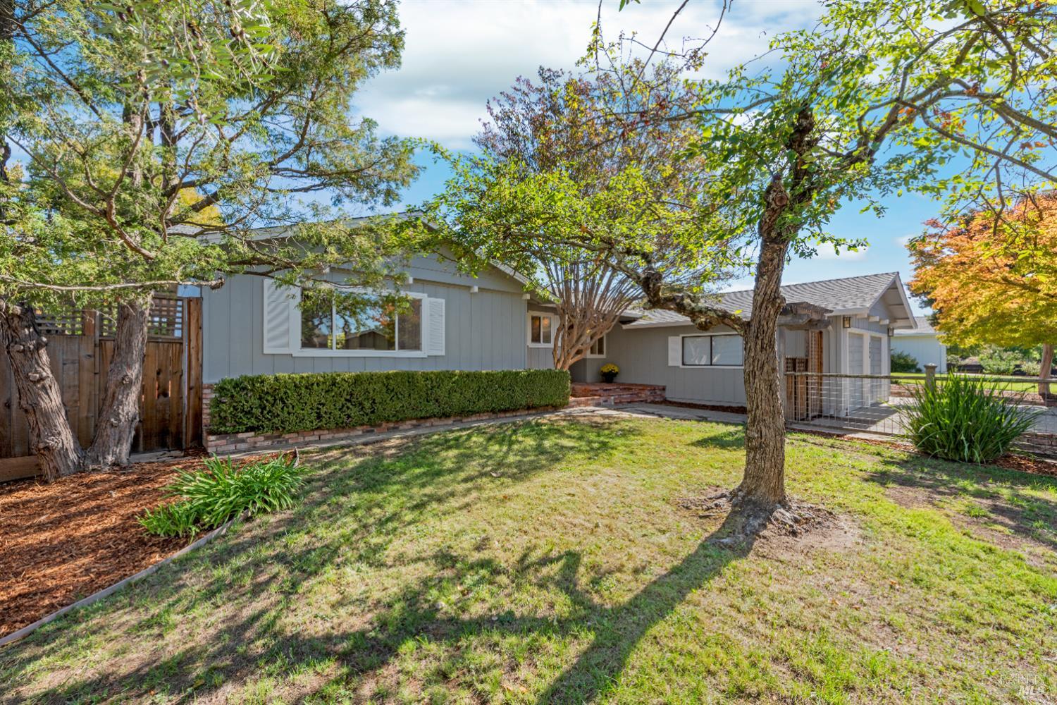 3996 Young Avenue Napa, CA 94558 - Photo 47 of 48 a view of a house with a yard
