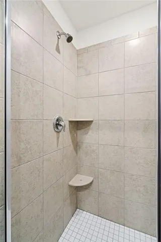 a bathroom with a toilet