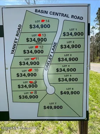 $34,900 | Lot 2 Oakley Lane, Lucedale, MS 39452
