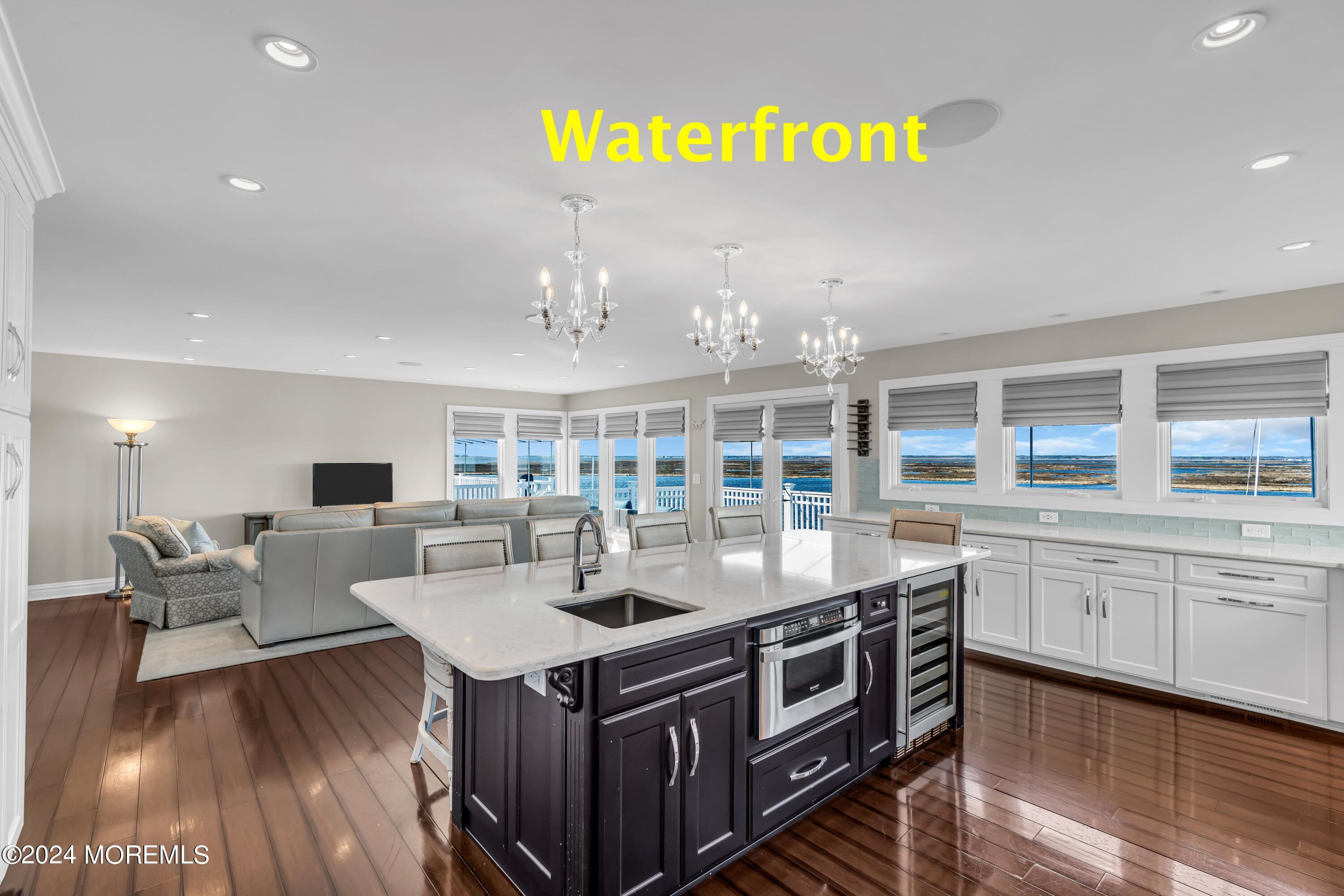 467 Boca Raton Drive Lavallette, NJ 08735 - Photo 49 of 59 467 Boca Waterfront from kitchen