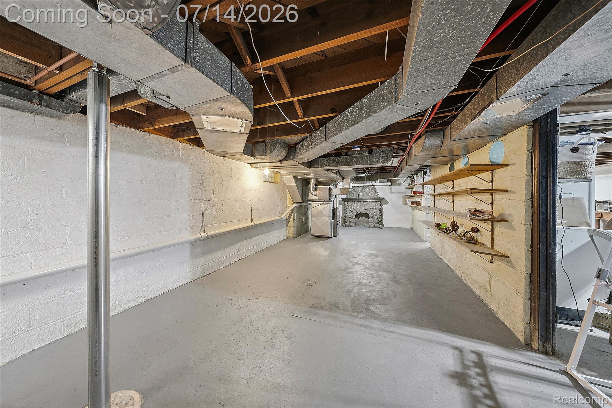 18460 Meridian Road Grosse Ile, MI 48138 - Photo 40 of 50 Basement