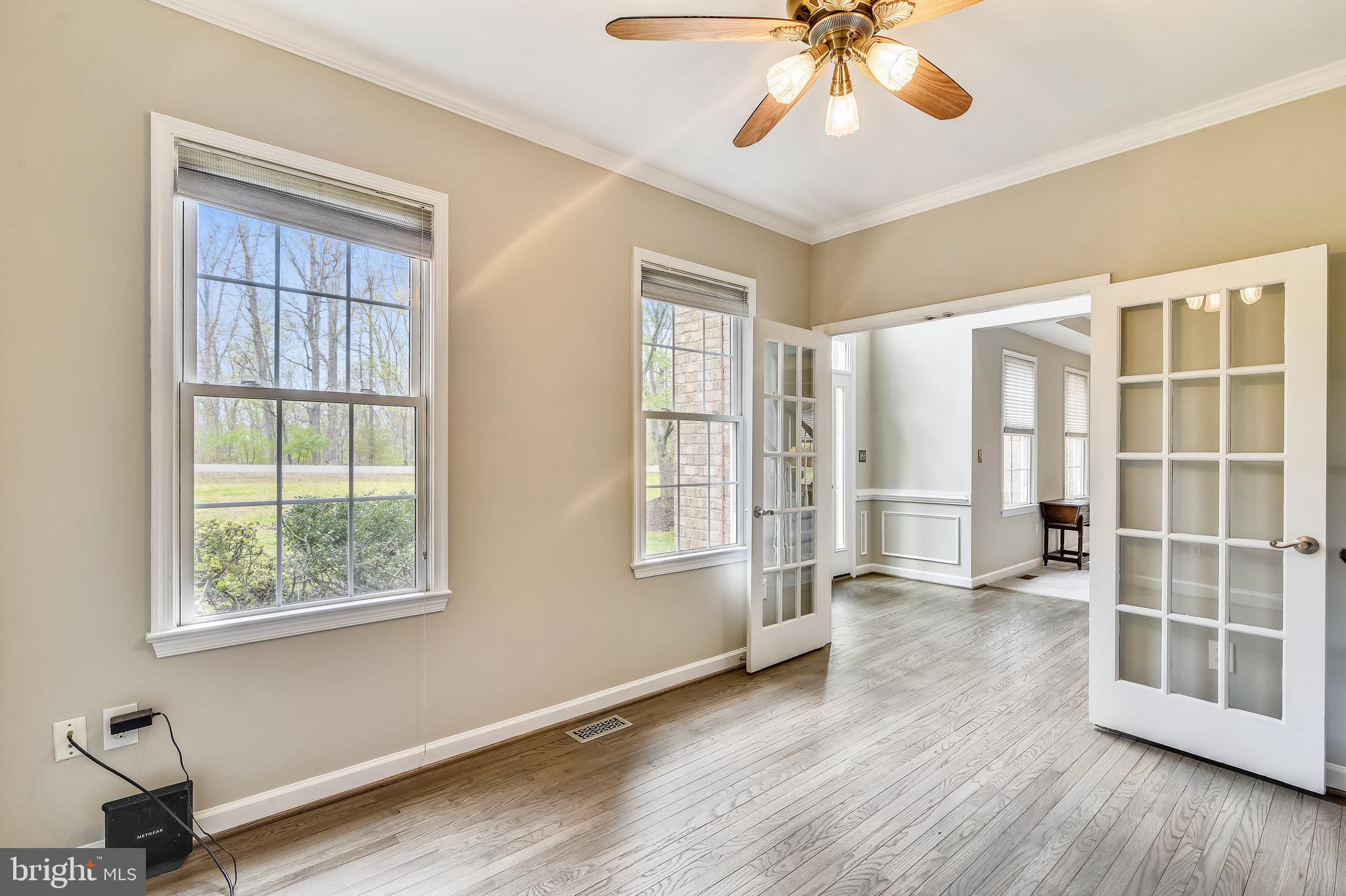 7173 Baldwin Ridge Road Warrenton, VA 20187 - Photo 34 of 113 Study w/french doors & hardwood floors