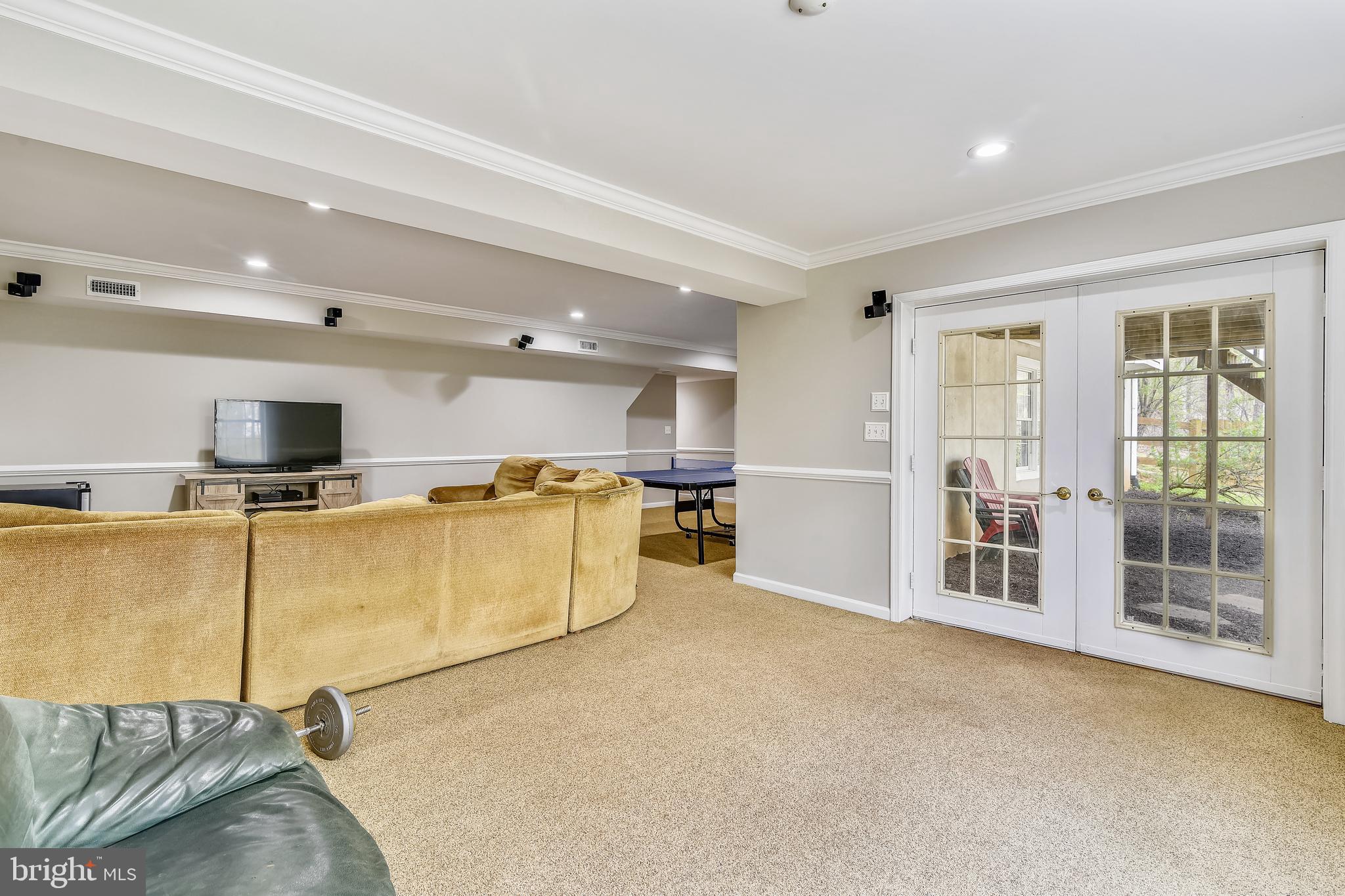 7173 Baldwin Ridge Road Warrenton, VA 20187 - Photo 65 of 113 French doors in recreation room