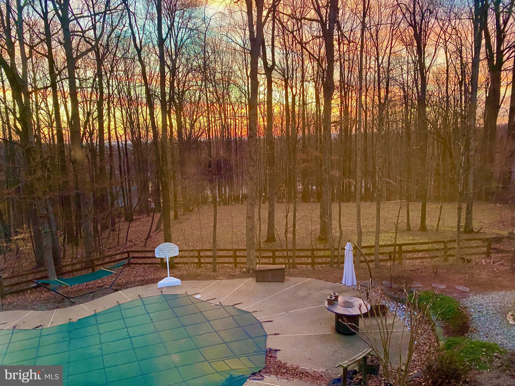 7173 Baldwin Ridge Road Warrenton, VA 20187 - Photo 74 of 113 Morning Sunrise over the pool