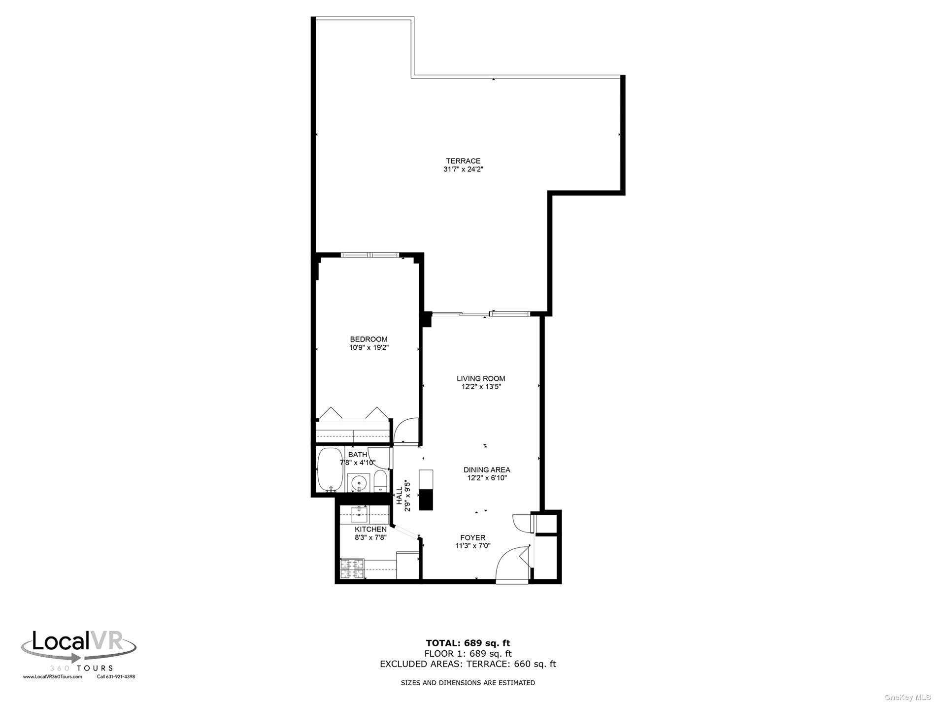 2400 Johnson Avenue, Unit 1B Bronx, NY 10463 - Photo 29 of 29 a picture of a floor plan