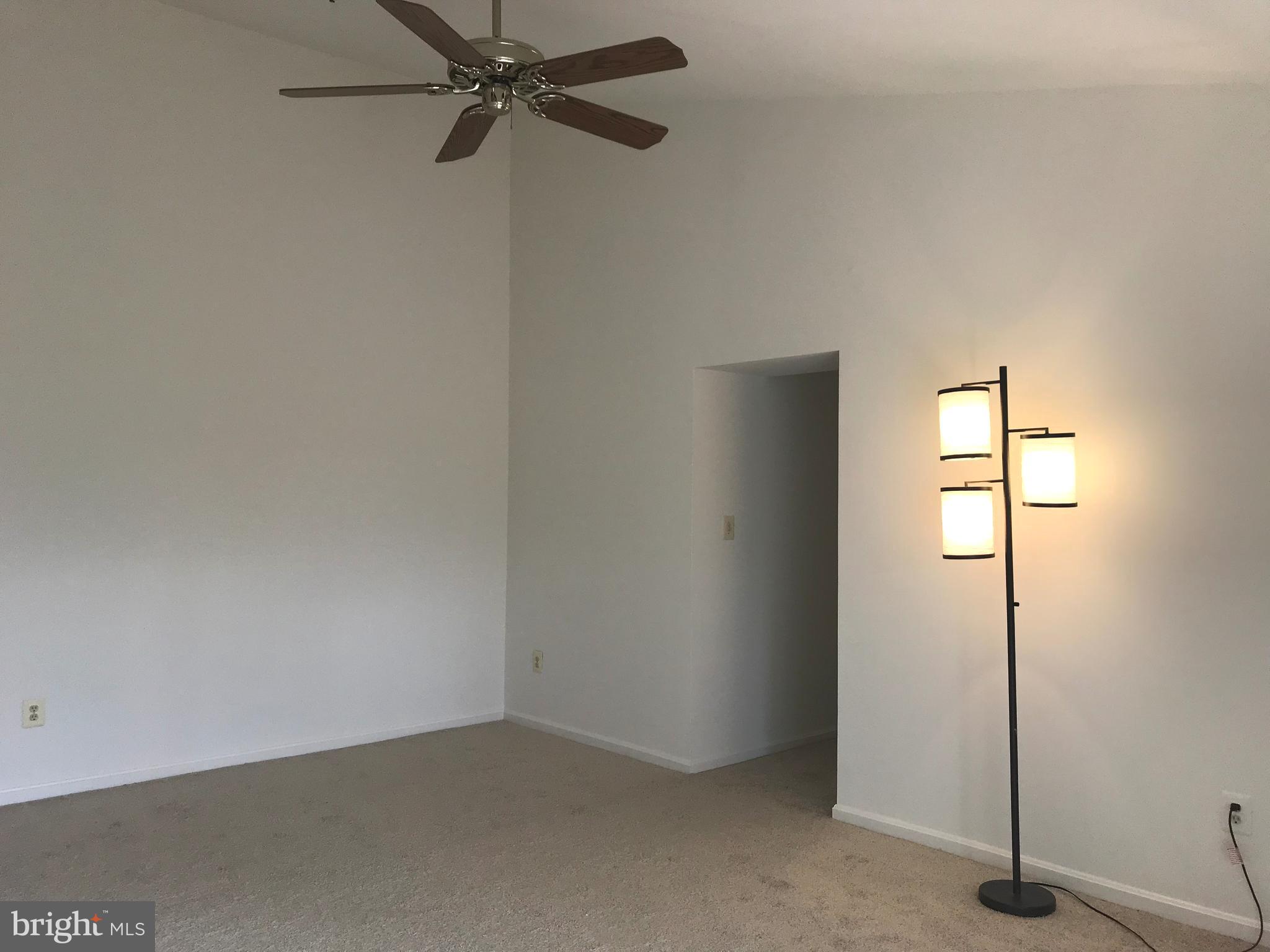 8591 Falls Run Road, Unit J Ellicott City, MD 21043 - Photo 9 of 16 Vaulted Ceiling in LR