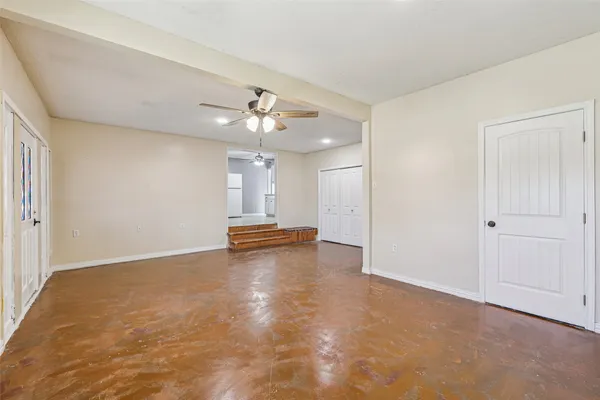wooden floor in an empty room