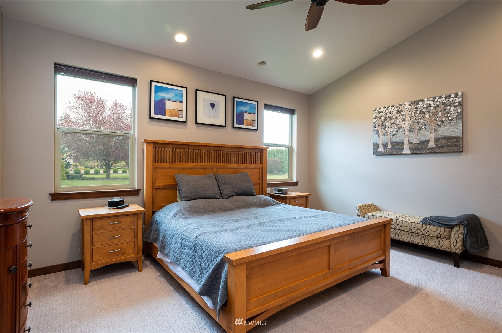 1060 Carpenter Road Bellingham, WA 98226 - Photo 12 of 37 a bedroom with a bed and a window
